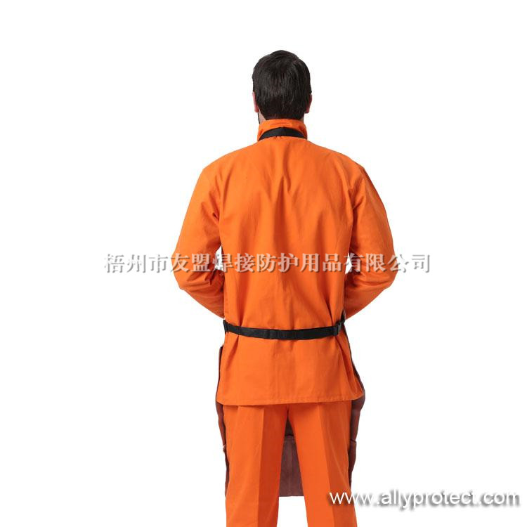 AP-6103 原色全皮護胸圍裙