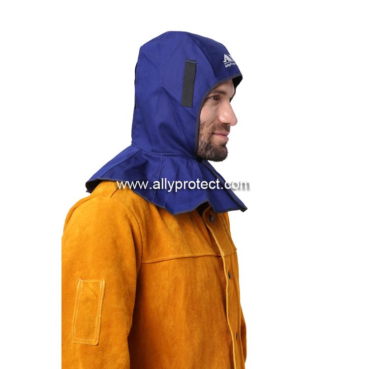 AP-6680 藍(lán)色阻燃布全護(hù)式焊帽